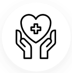 Gesunde Liebe und Unterstützung